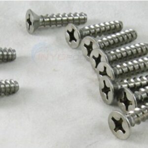 LTD QTY MAIN DRAIN SCREW SET 8 RETAINING RING SCREWS 2 COVER SCREWS (NONE)